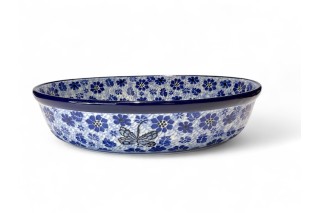 299 Bunzlau Ovale schaal 24 X 16cm 1443X Ovale Schalen